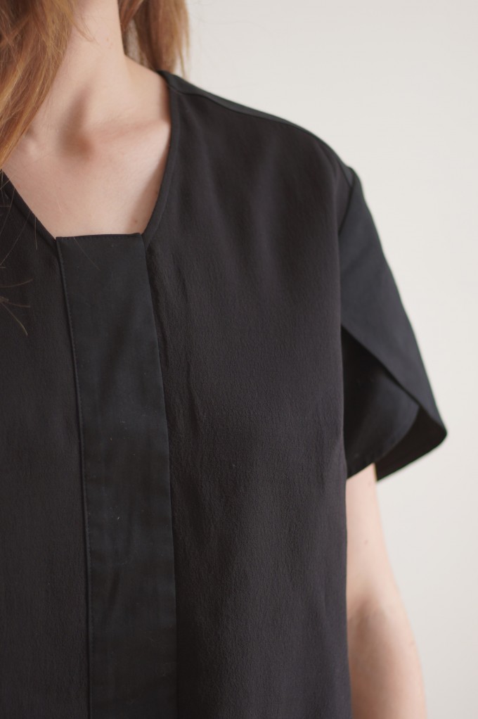 Robe manches courtes