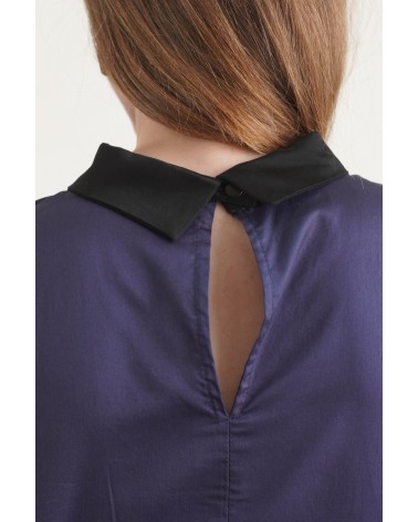 Robe droite chemisier