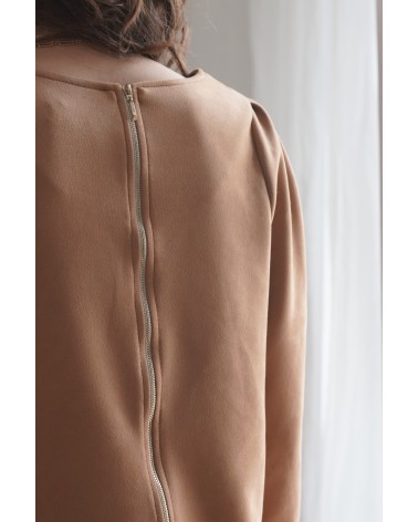 Robe fermeture zip à l'arrière