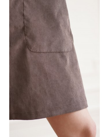 Robe courte avec poches