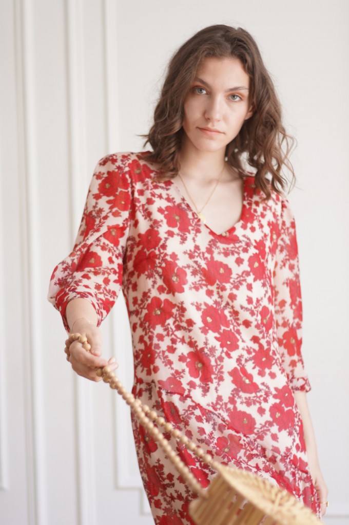 Robes manches trois-quarts