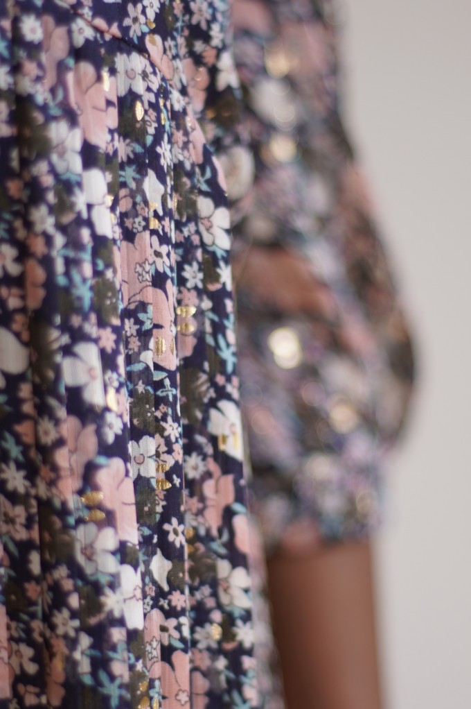 Robe large et droite