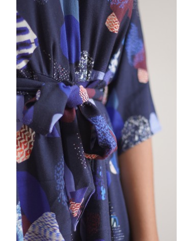 Robe avec ceinture ruban