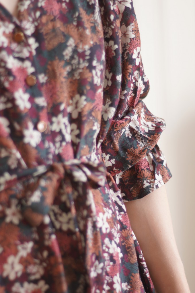 Robe cintrée à la taille