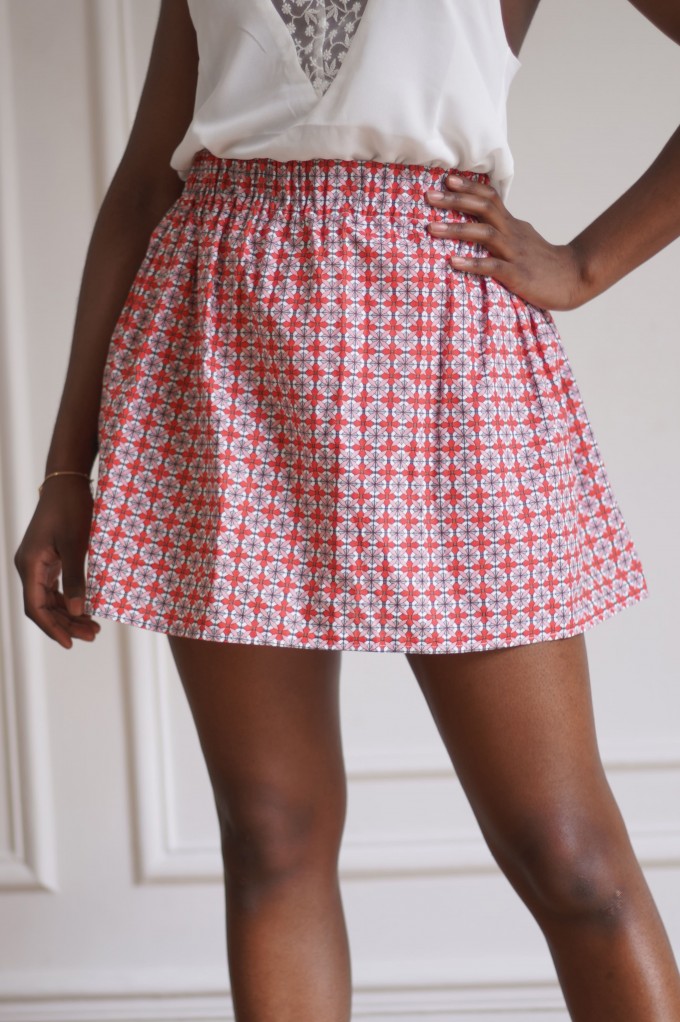 Jupe bouffante courte